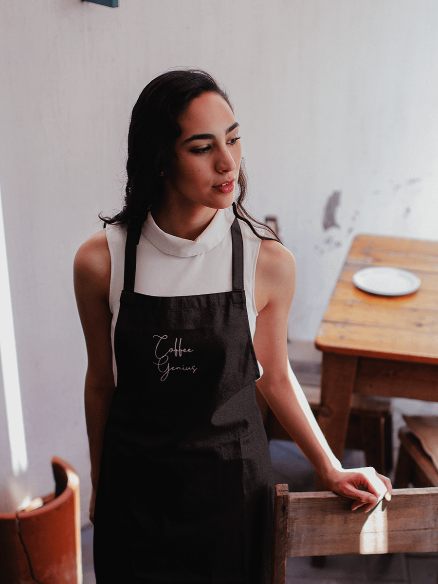 Coffee Genius Embroidered Apron product image (2)