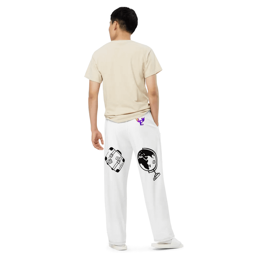 Travel: Unisex Wide-Leg Pants product image (6)