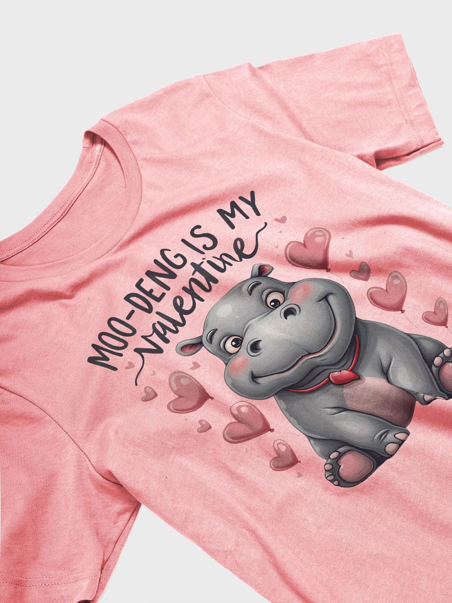 Moo-Deng is My Valentine T-Shirt product image (3)