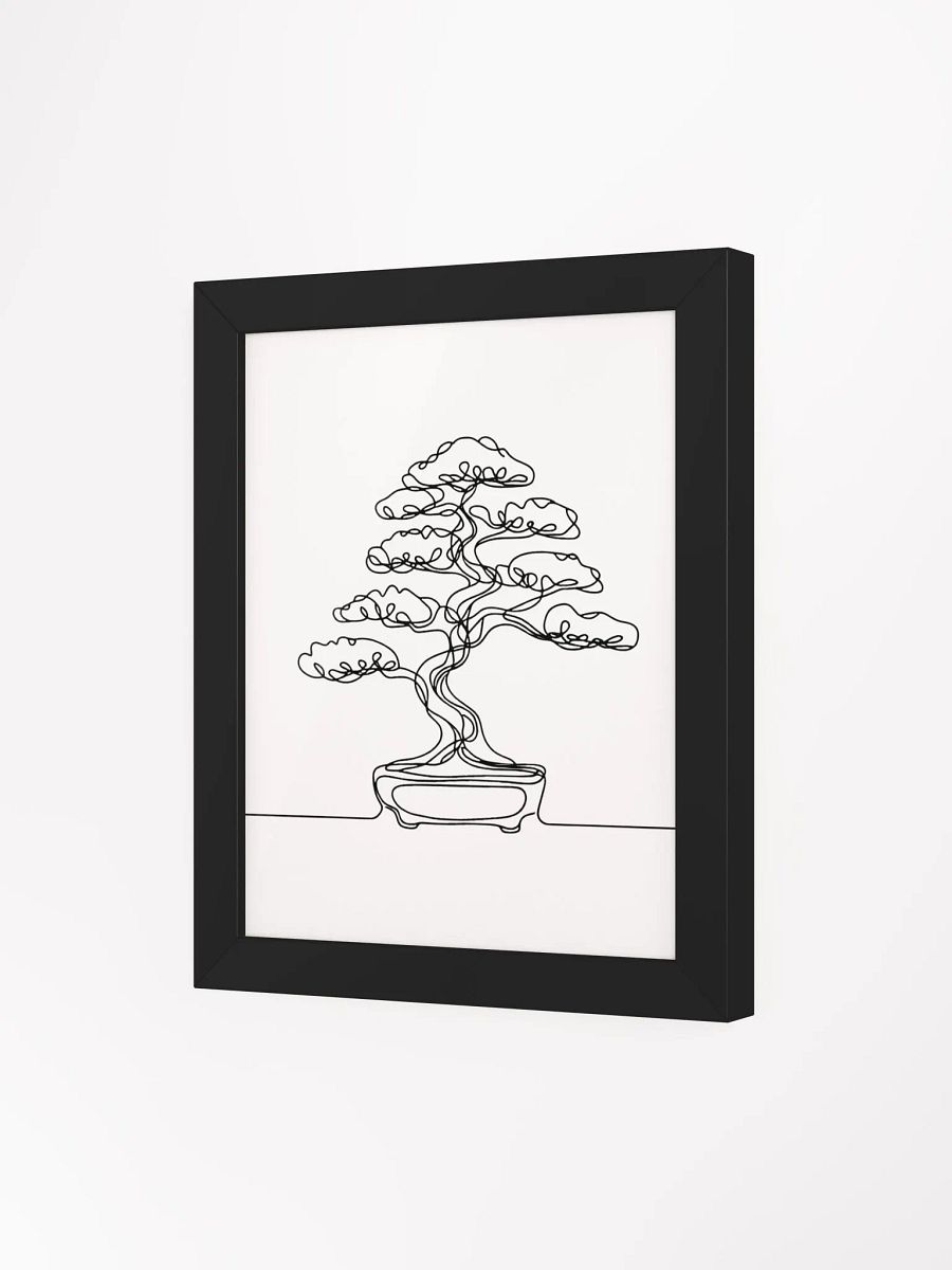 Bonsai Line Art Poster product image (64)