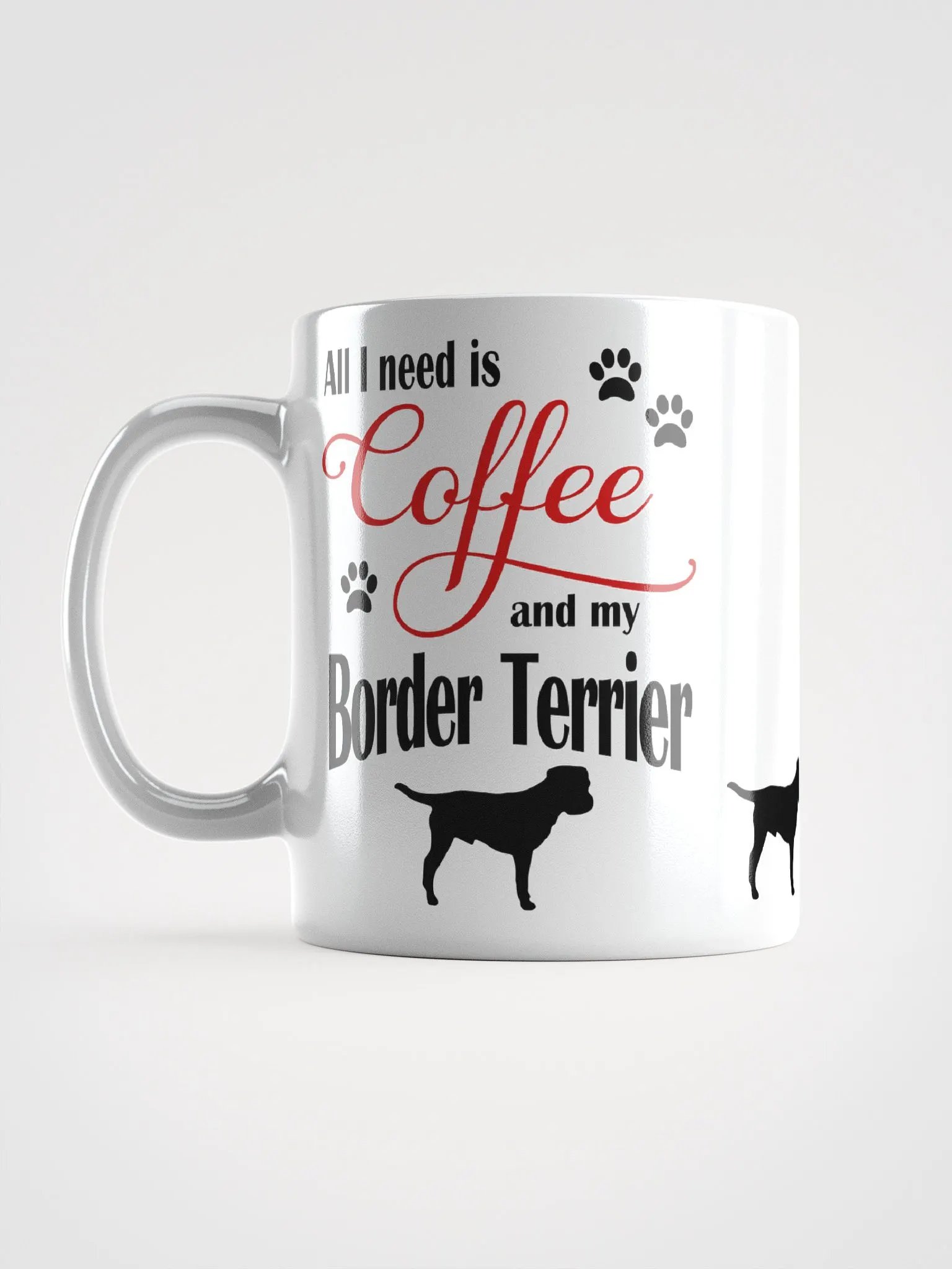 Coffee and my Border Terrier Mug product image (6)