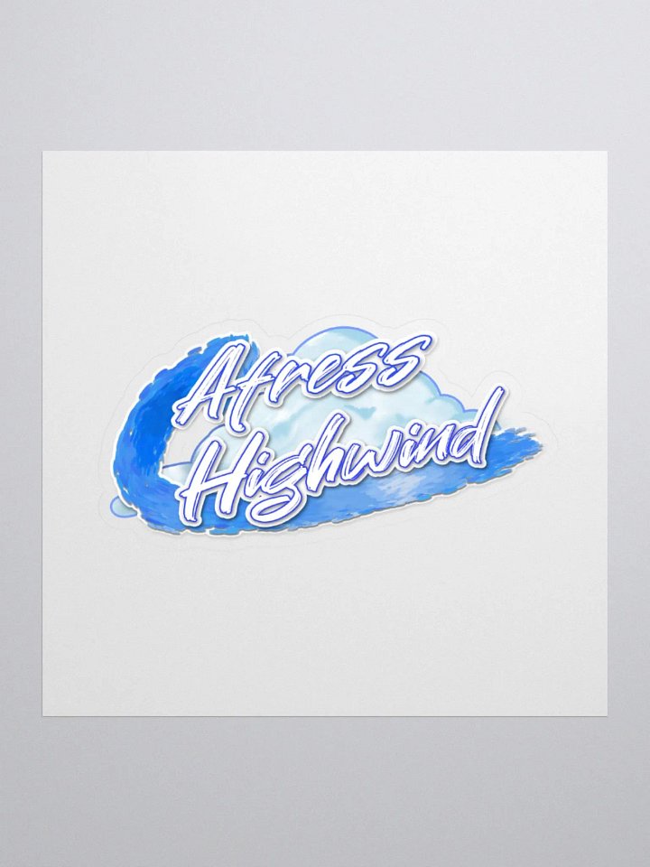 AfressHighwind Logo Sticker product image (2)