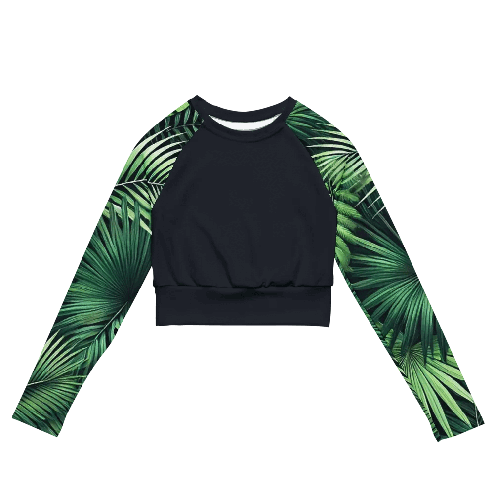 The Catalina Long Sleeve Crop Top product image (4)