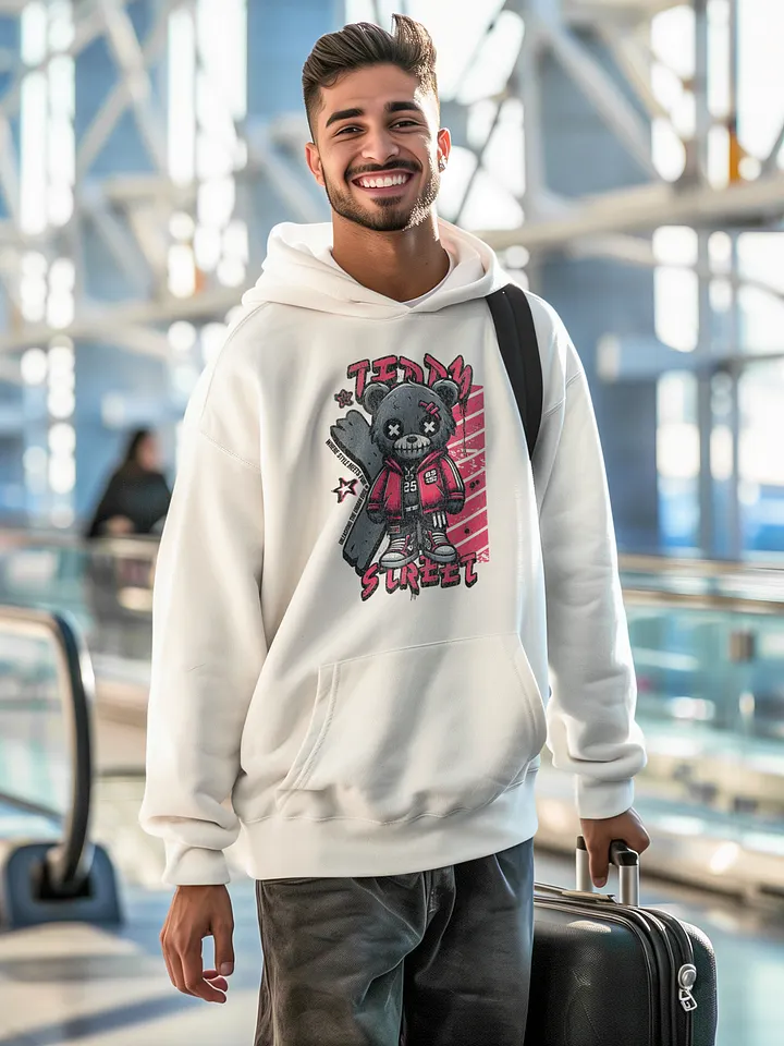 Haunted Teddy Bear | Unisex Premium Hoodie by Cotton Heritage product image (2)