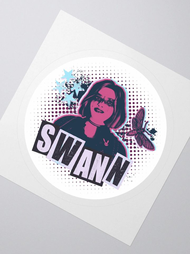 Lost Records: Bloom & Rage Swann Holloway Grunge Sticker product image (5)