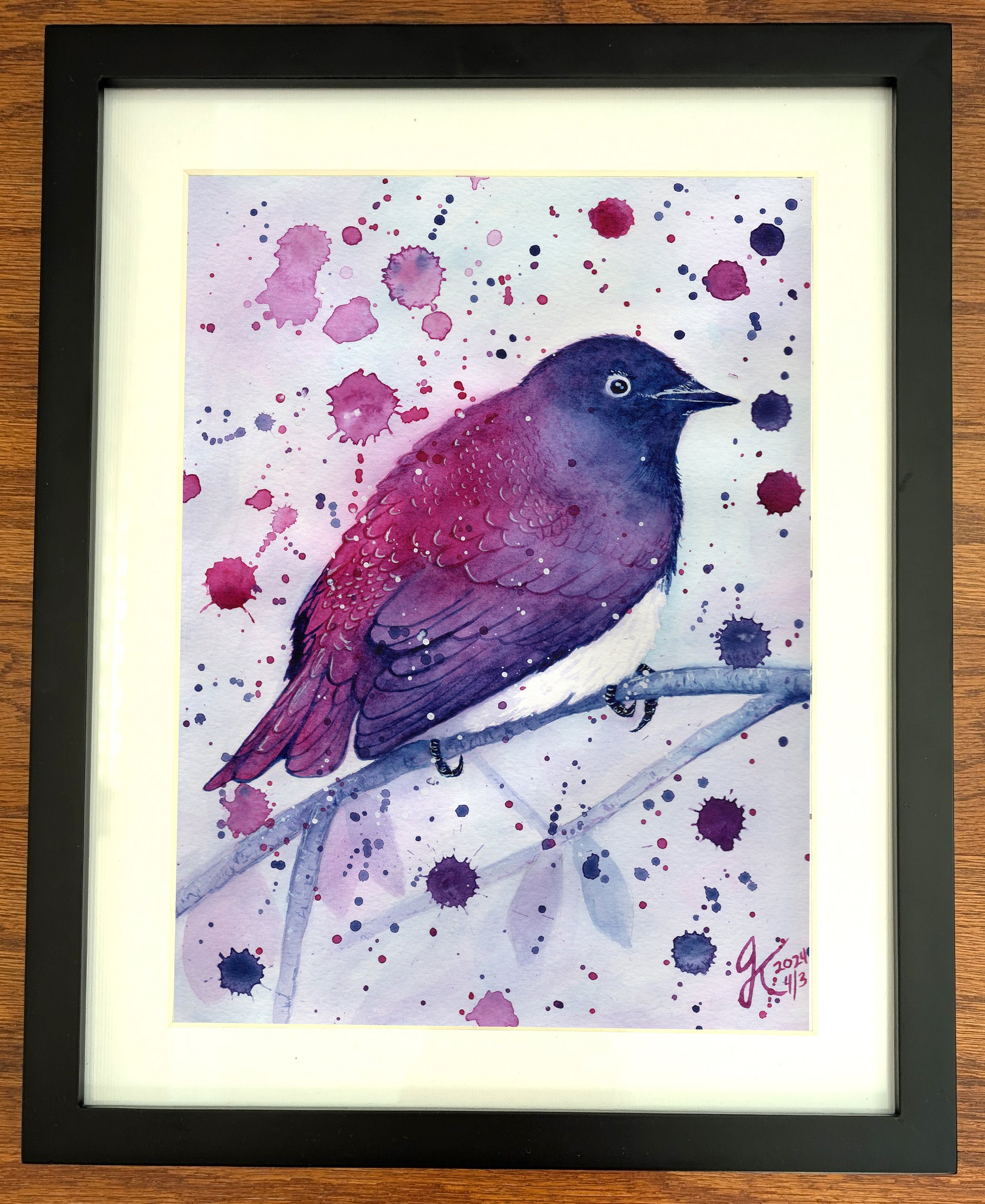 Purple Serenity Bird product image (3)