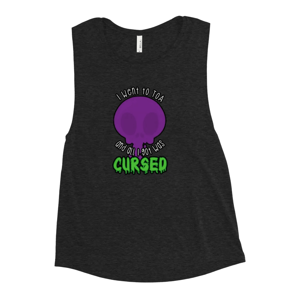 All I Got Was Cursed - Demon Hunter - Women's Style Muscle Tank product image (2)