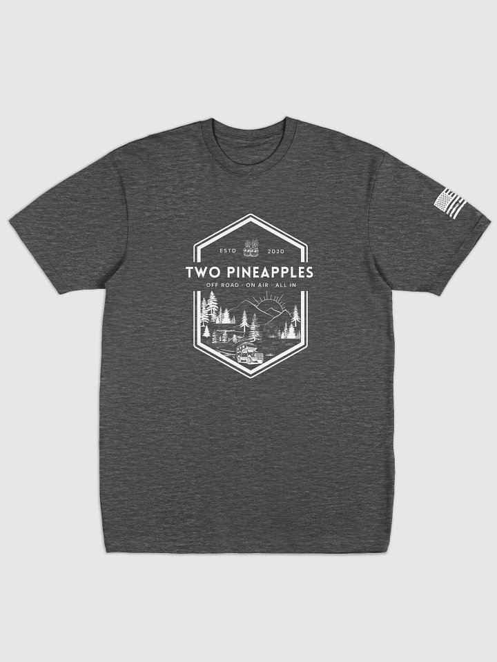 Premium Heavyweight T-Shirt. "2P Roadtrip Badge" product image (5)