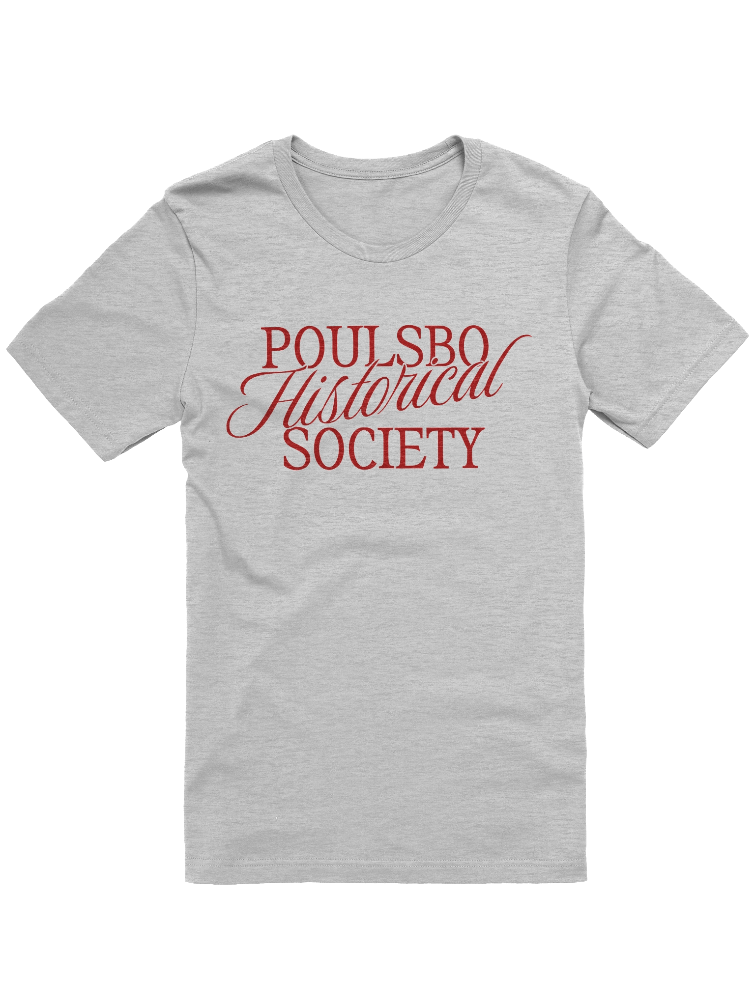 Poulsbo Historical Society Script Tee product image (7)