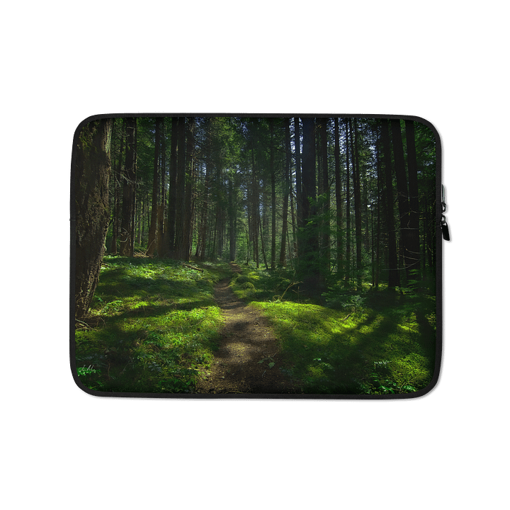 Lower Dungeness Trail Timber sun lighting Laptop Sleeve product image (1)