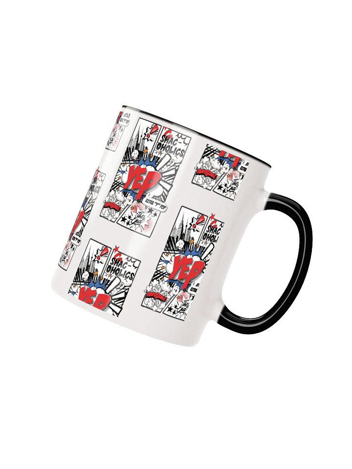 Shac-oholics Comic Blast Mug - Red 