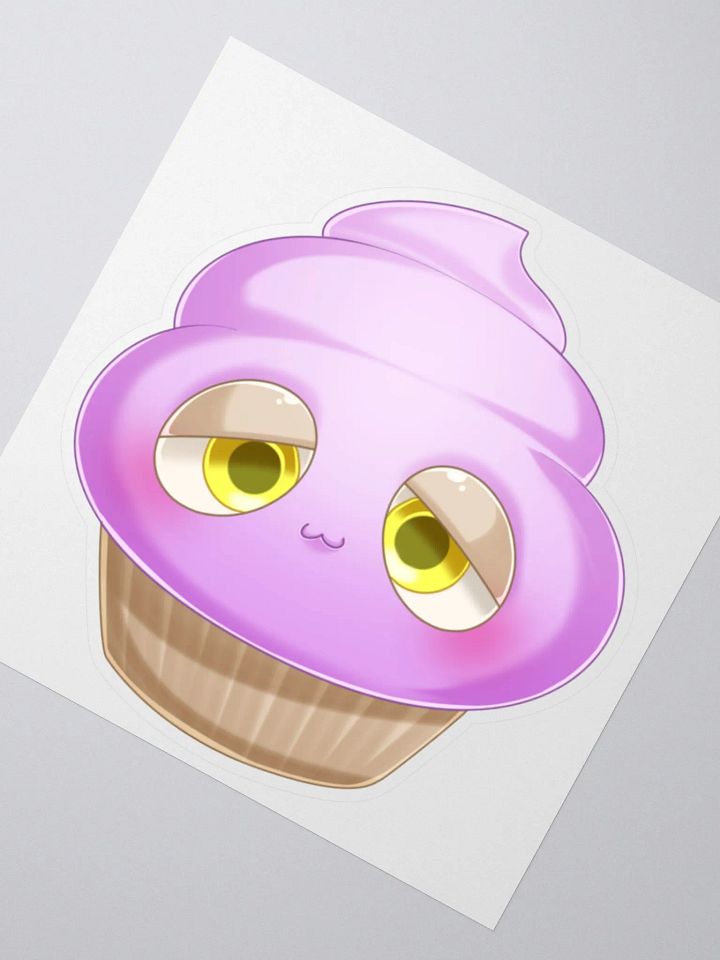 Plum the Muffin Plush Sticker product image (5)