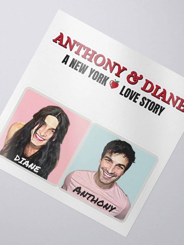 Anthony & Diane Sticker product image (2)