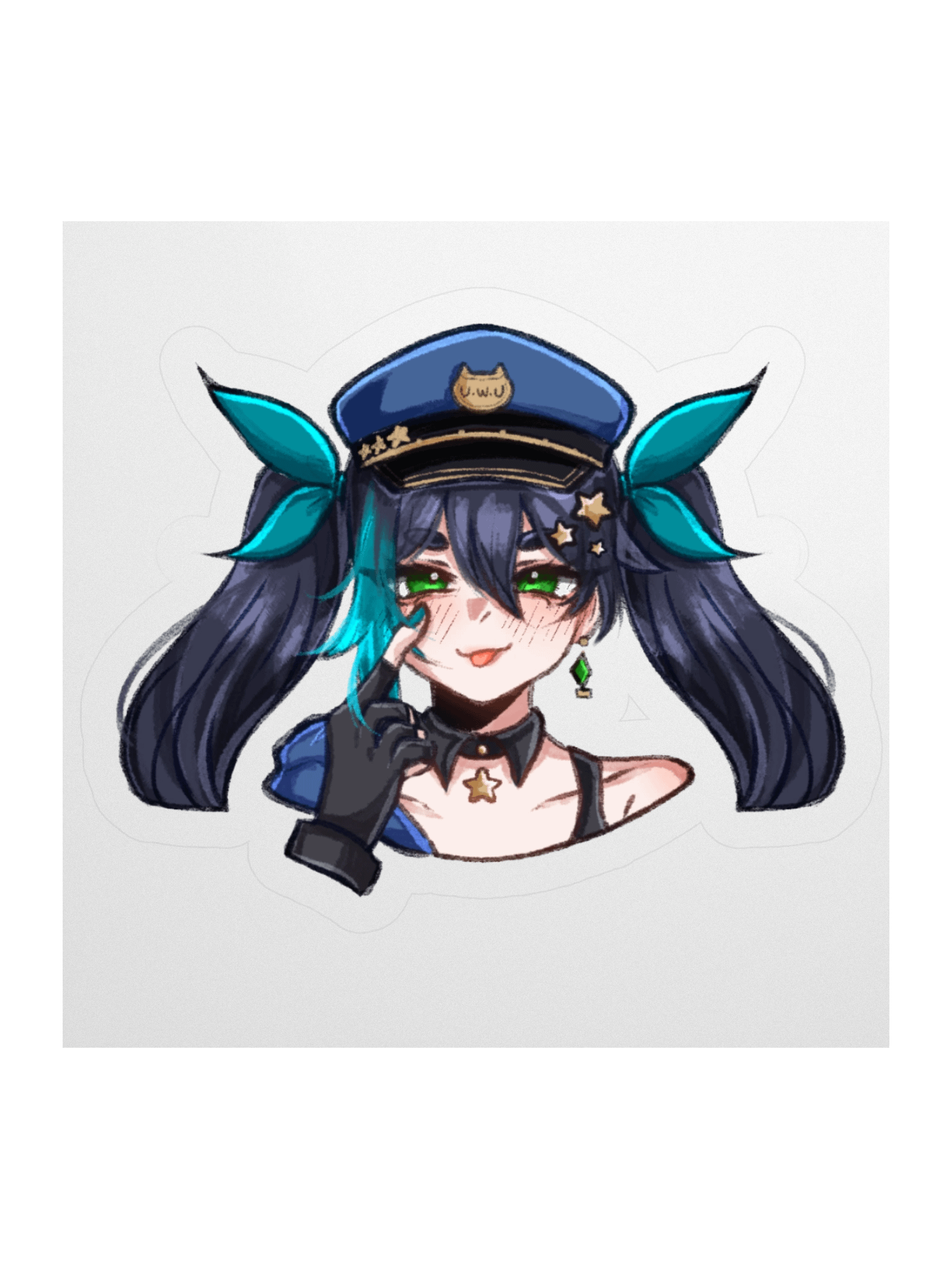 Sheriff Buki Tease Sticker product image (1)