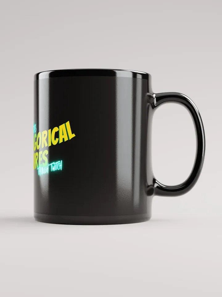 Black Channel Mug 11oz (colour logo) product image (1)