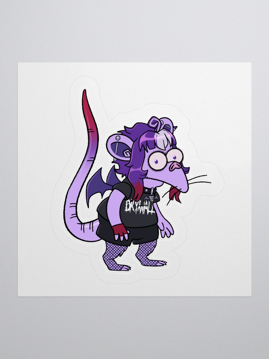 and who could forget dear trash rat boy? [sticker] product image (1)