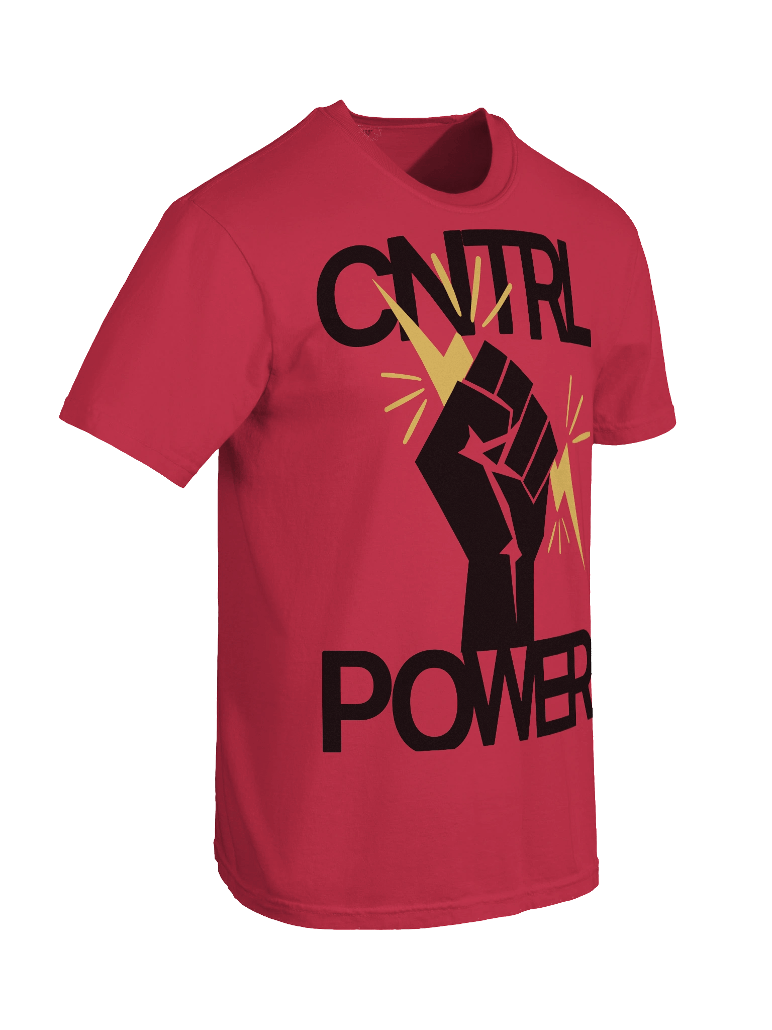 CNTRL (BLK) POWER Tee product image (24)