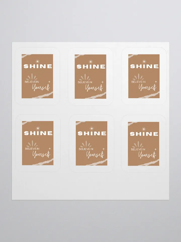Shine - Kiss Cut Stickers product image (1)