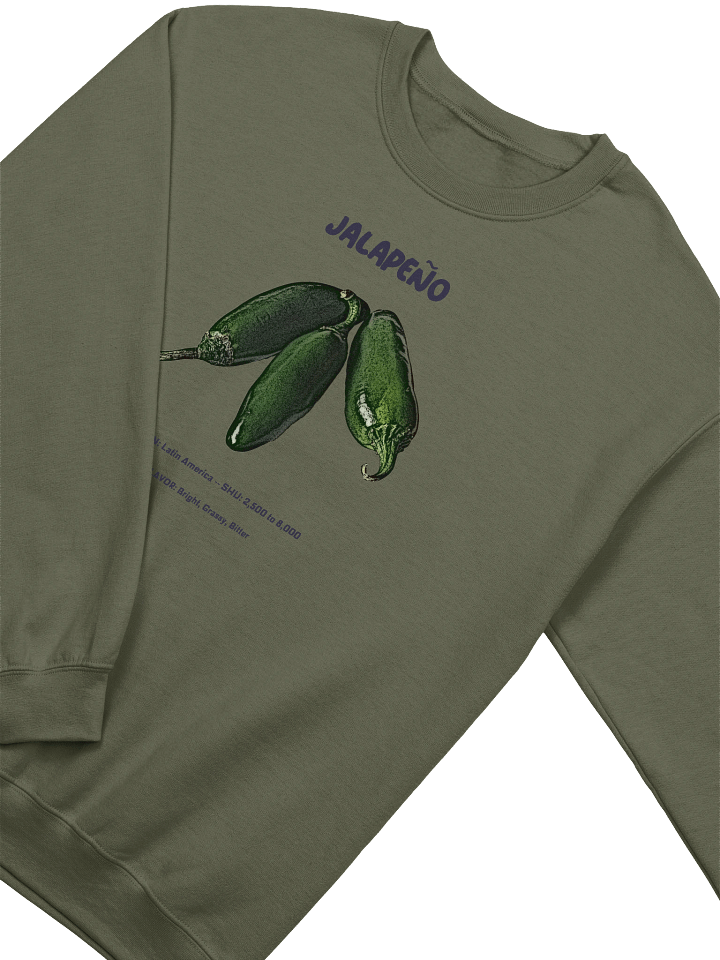 Spicy Trio Jalapeño Crewneck Sweatshirt product image (18)