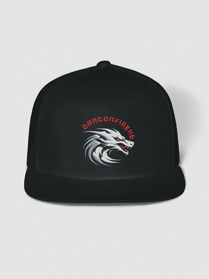 Dragonfire46 Gaming Official Flat Peak Snap Back Merch! product image (7)