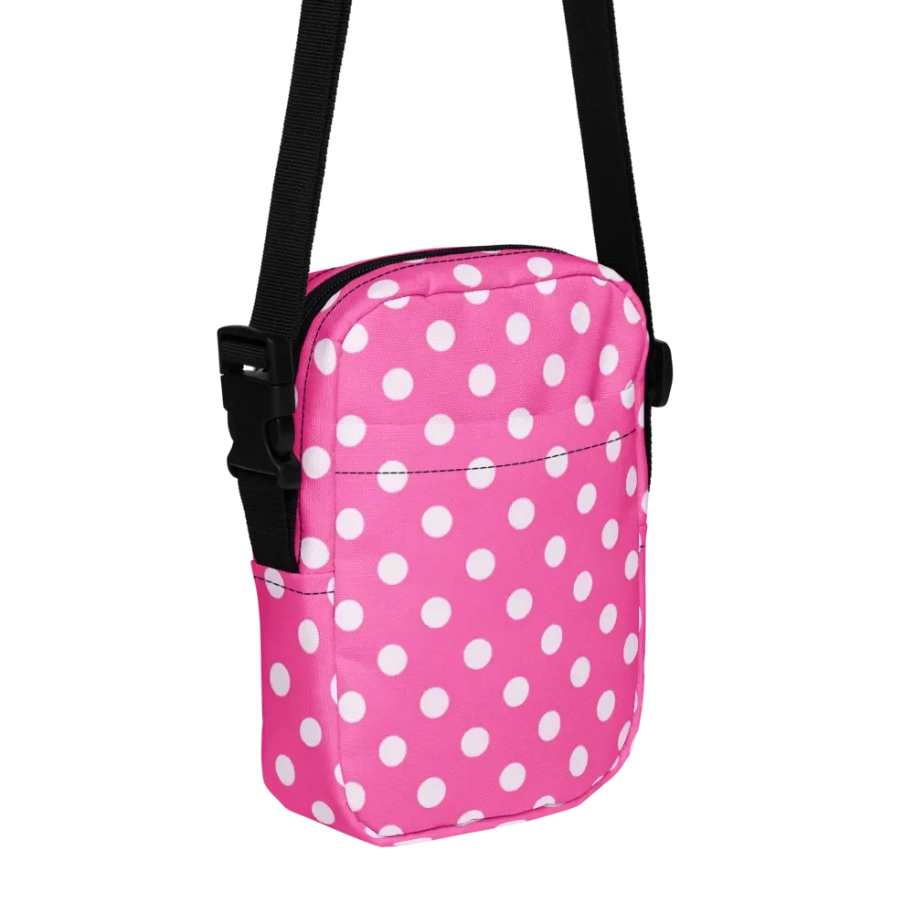 Pink Polka Dot Crossbody Bag product image (5)