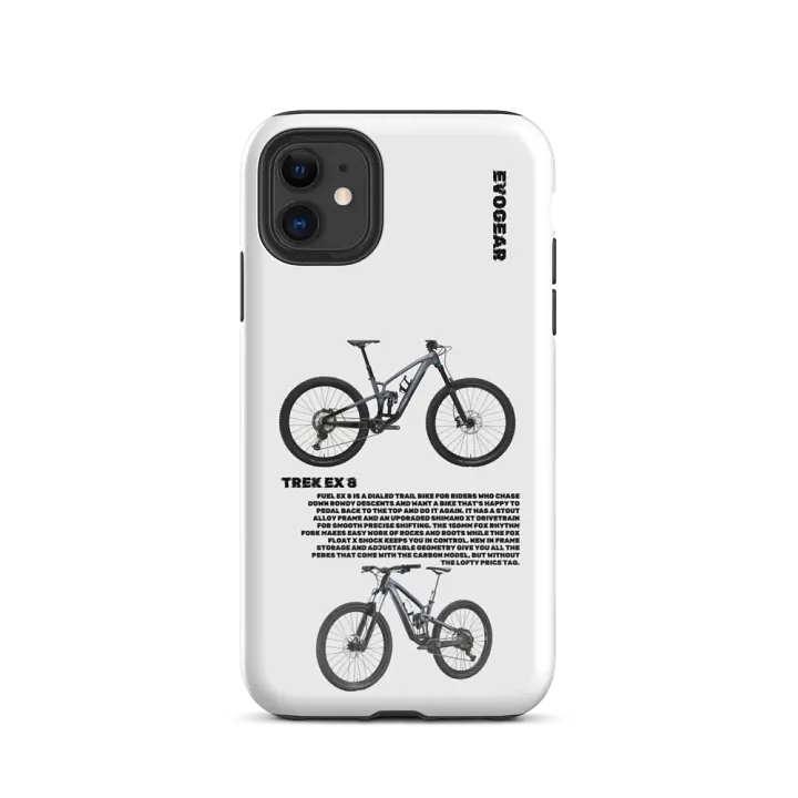 White Ex 8 Gen 6 iPhone Case product image (2)