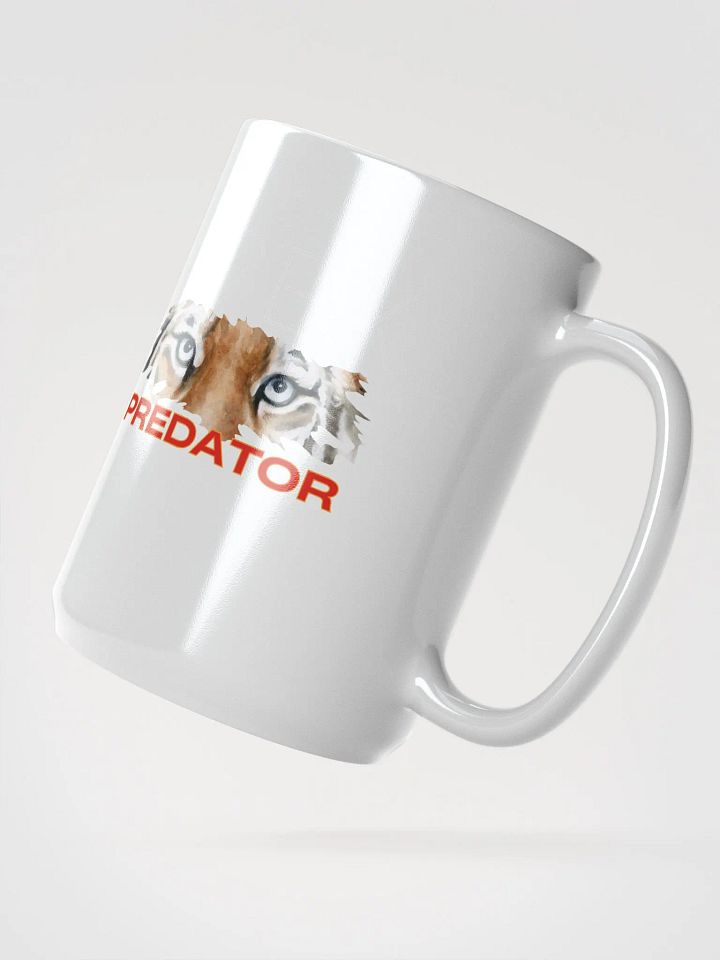 Tiger's Gaze White Glossy Mug product image (2)