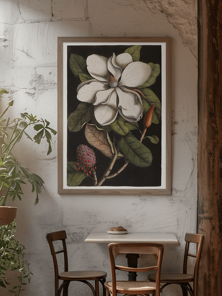 Vintage Flowers Matte Poster Print product image (28)