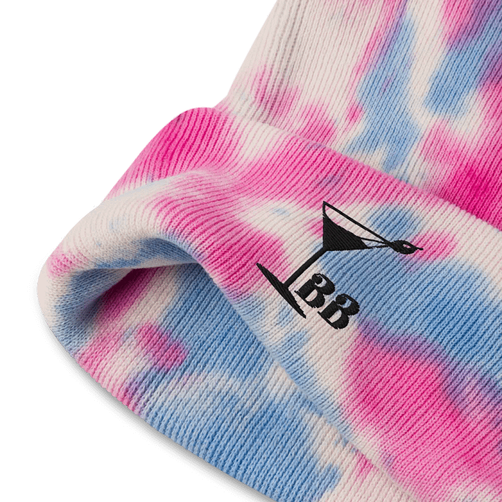 Boozy Bitchez OG Logo Tie Dye Beanie product image (2)