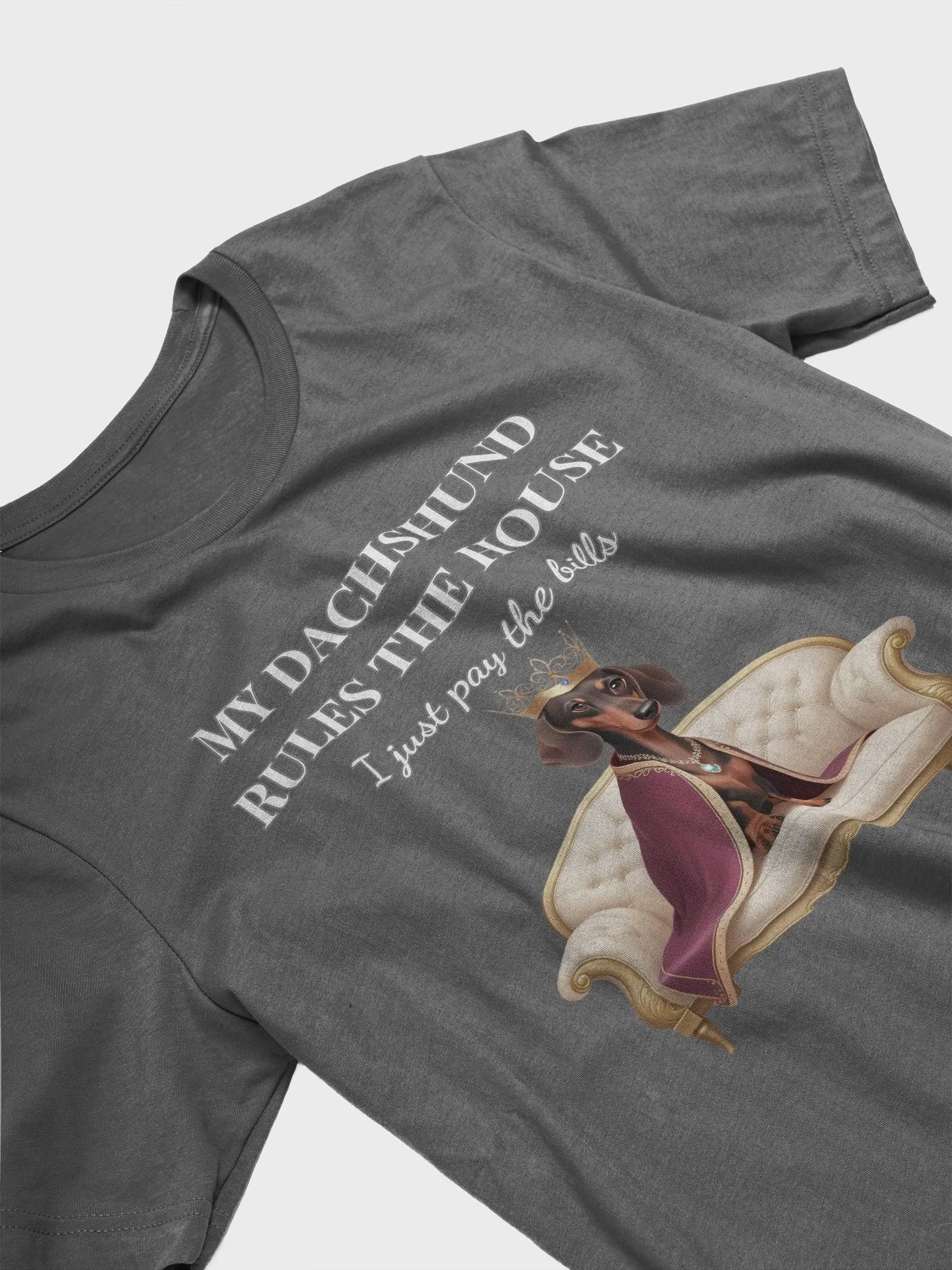 My Dachshund Rules the House T-Shirt product image (7)