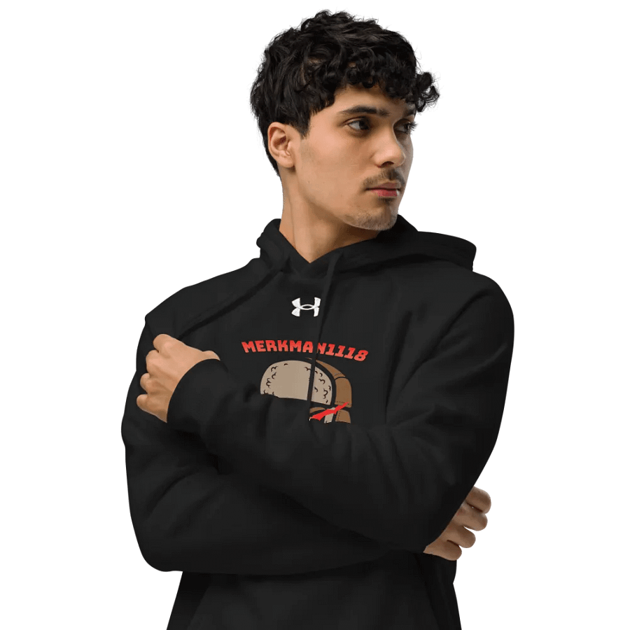 Merkman1118 GOOGLE ME BITCH Under armor hoodie product image (10)