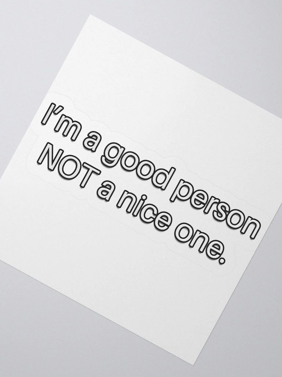 Good Person Sticker product image (6)
