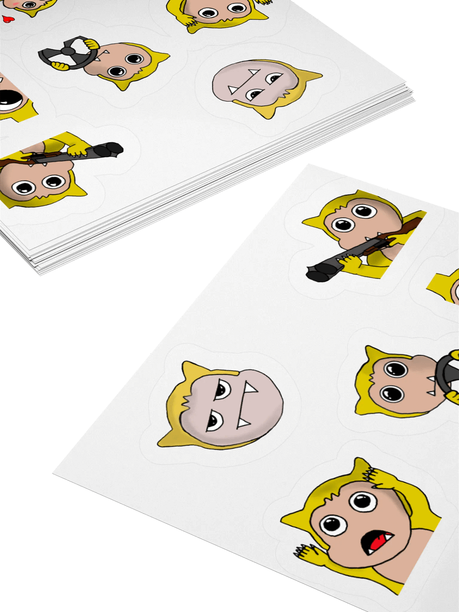 Emote Stickers 1 product image (2)