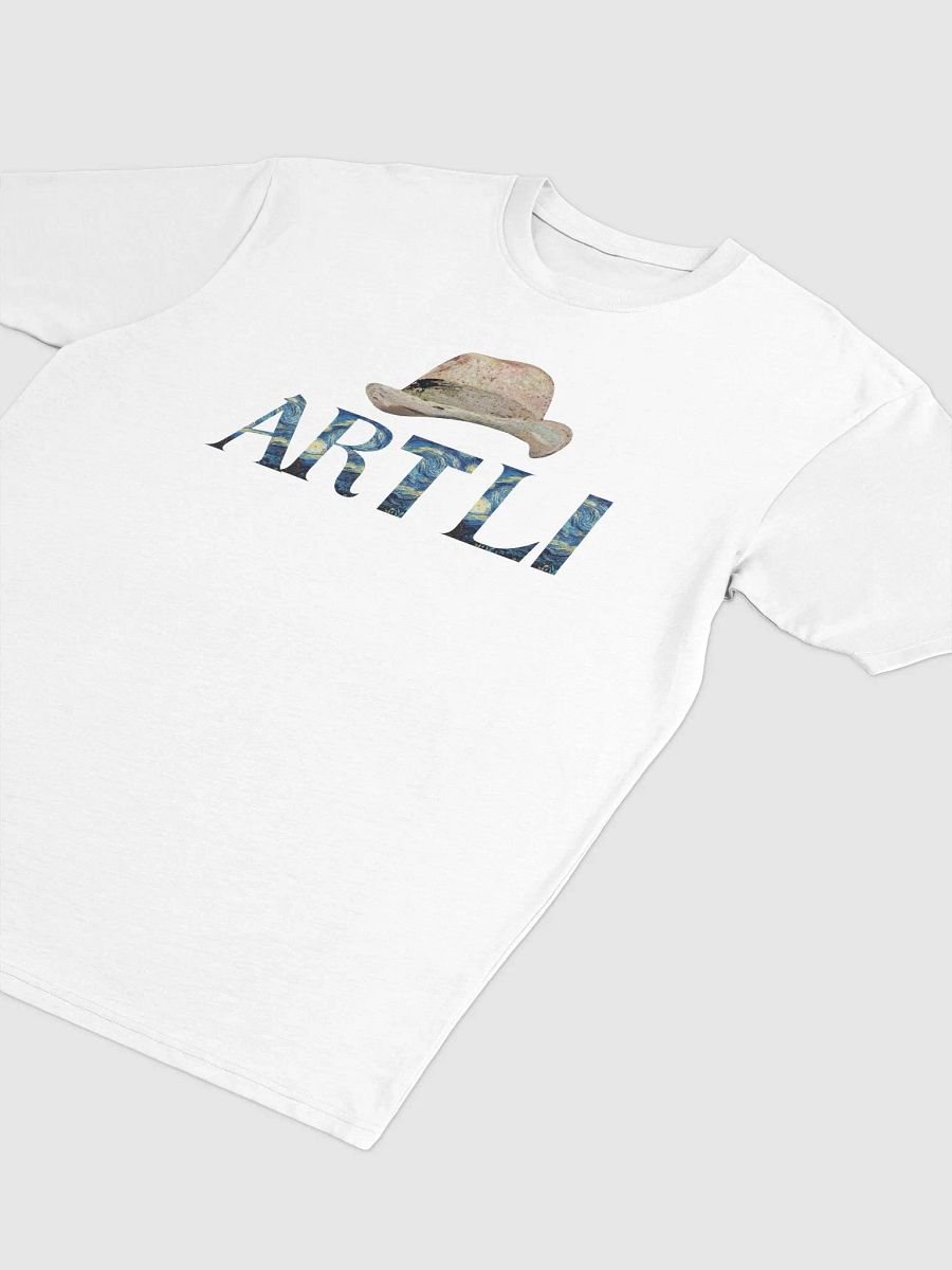 ArtLi Van Gogh Themed, Vintage Vibes Distressed Tee product image (3)