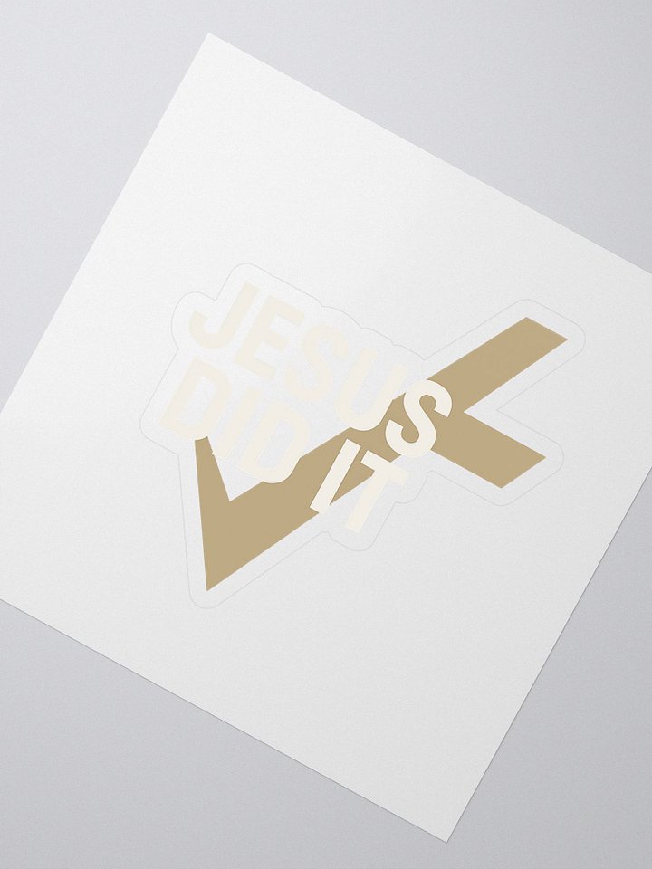 Divine Checkmark Kiss Cut Stickers product image (2)