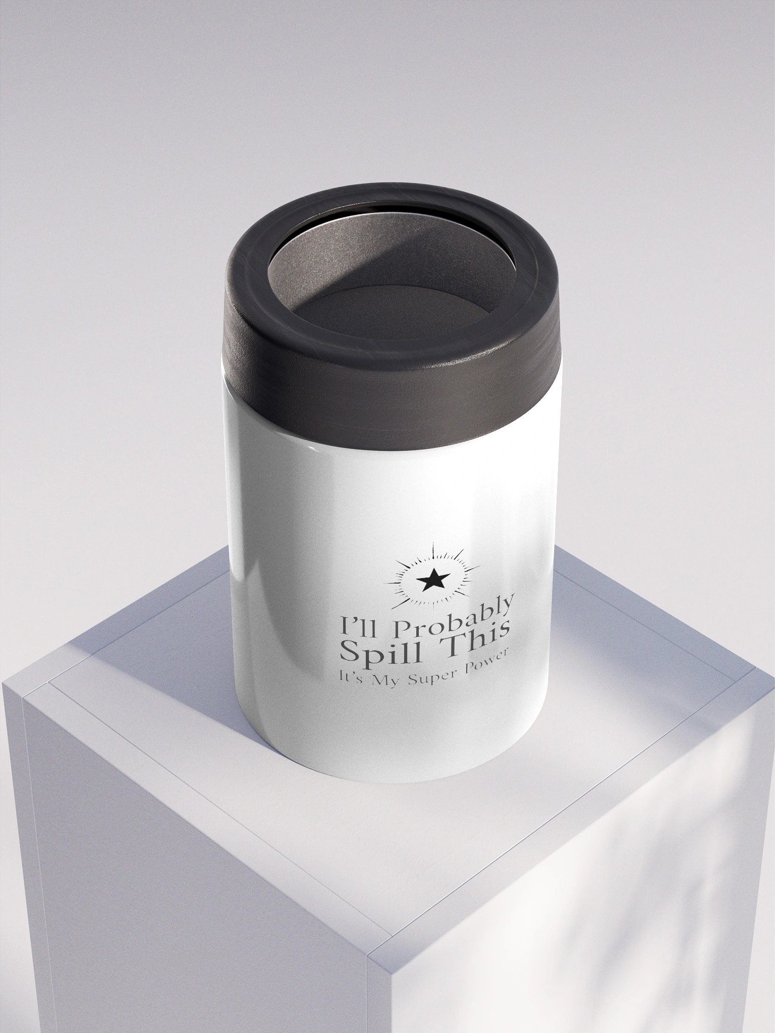 Stainless Steel Koozie - I'll Probably Spill This product image (4)