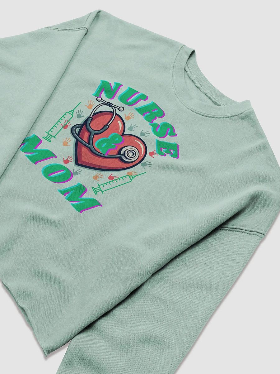 Heartfelt Nurse & Mom Crop Sweatshirt product image (17)