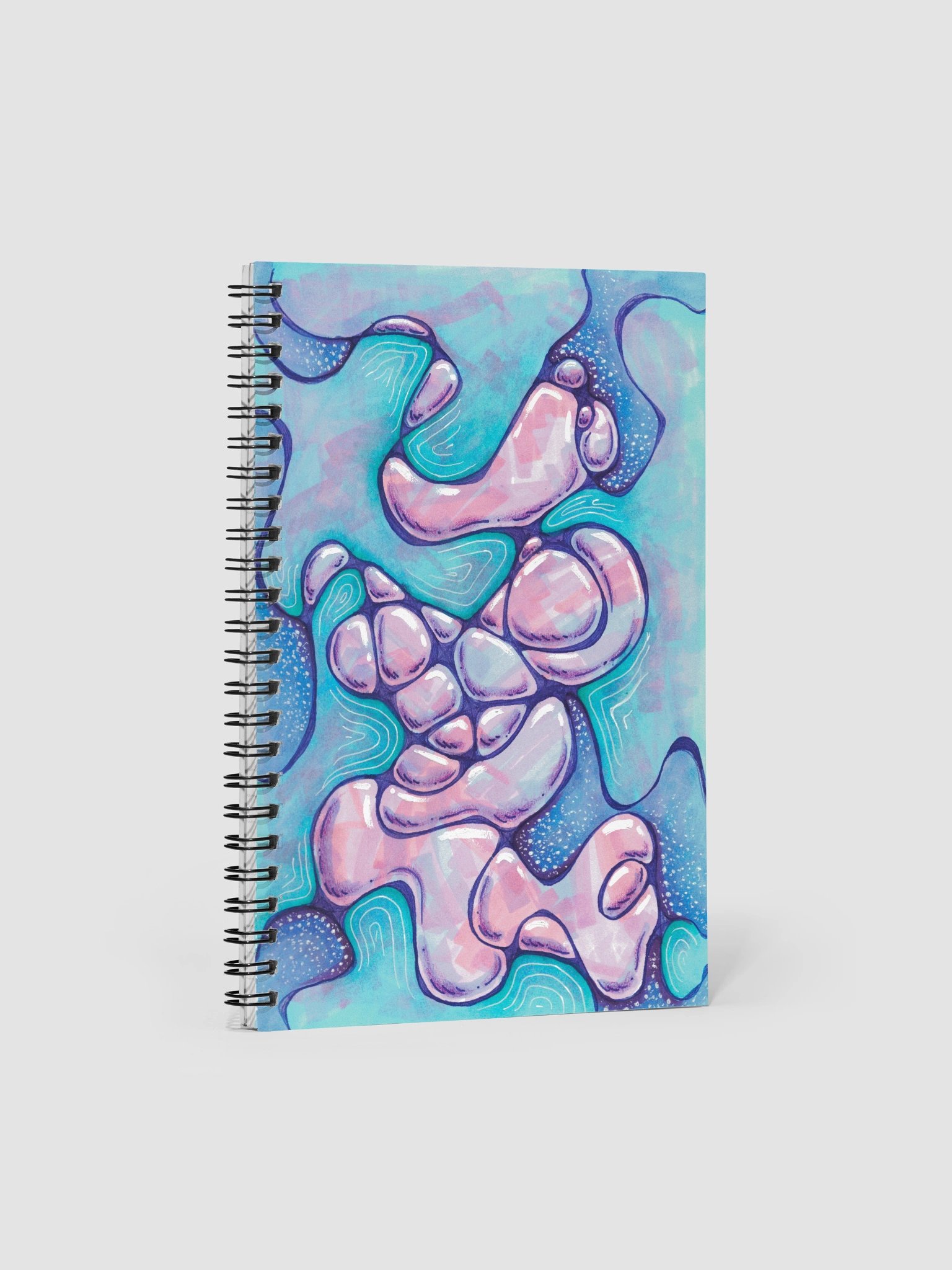 Pink Neurograph Notebook product image (1)