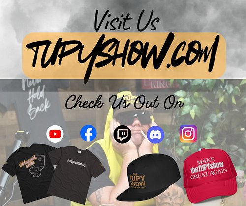 tupyshow.com & thetupyshow.com

#merch #thetupyshow #neverholdback #yourmom #ew