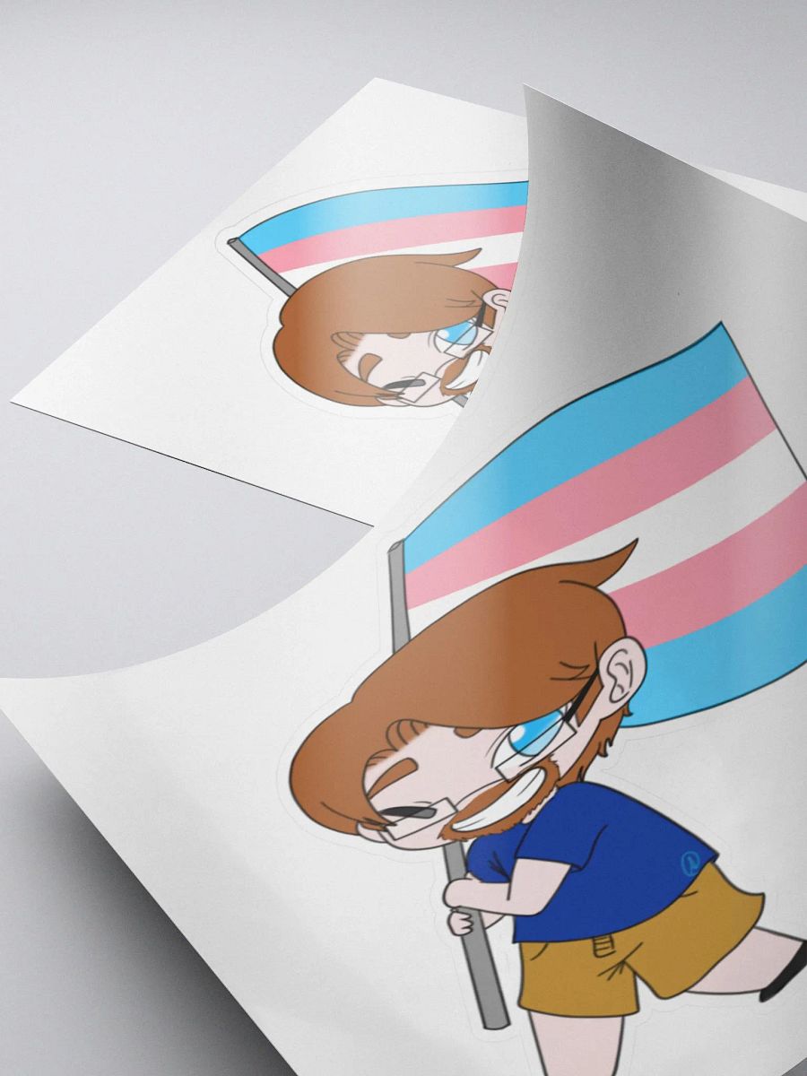 Shemp Transgender Sticker! product image (4)