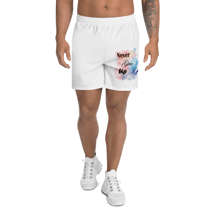Nebula Never Give Up Athletic Shorts product image (1)
