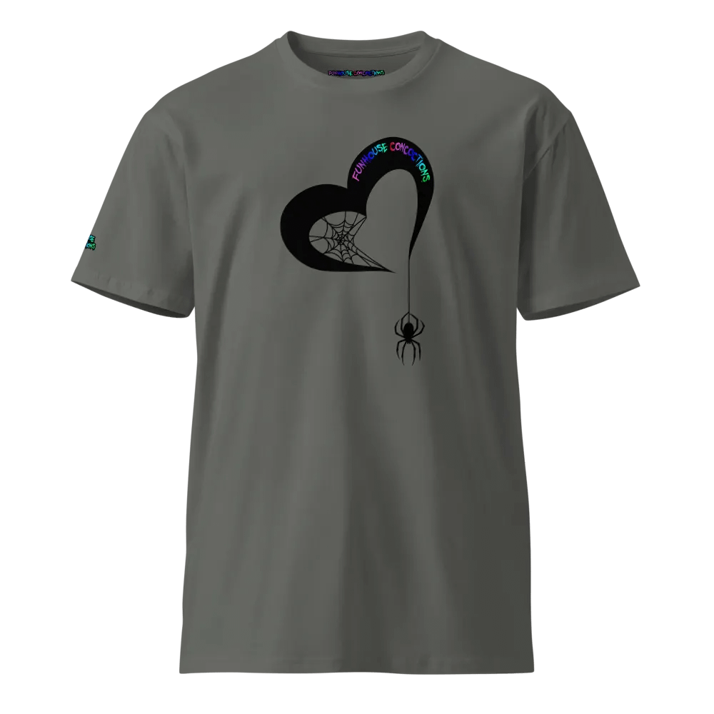 Spiderweb Heart T-Shirt product image (1)