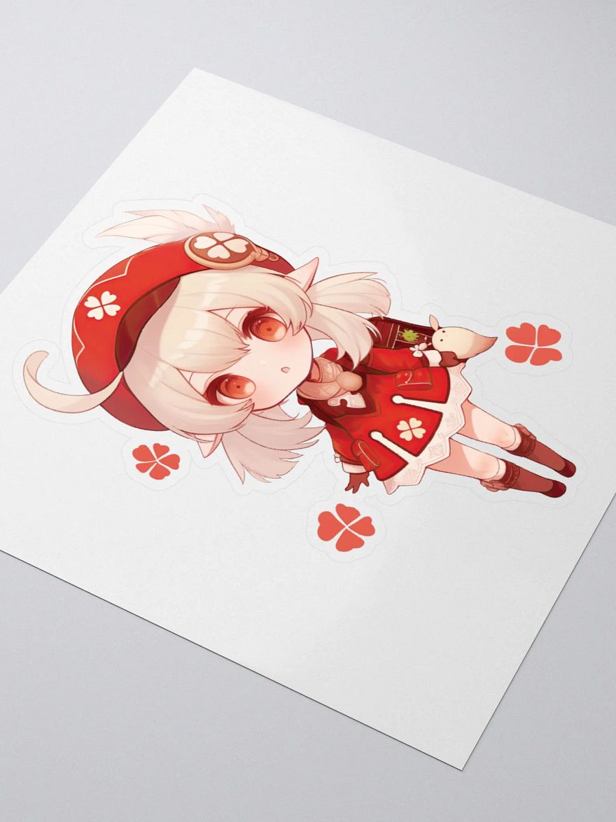 Klee Genshin Impact Vinyl Sticker product image (3)