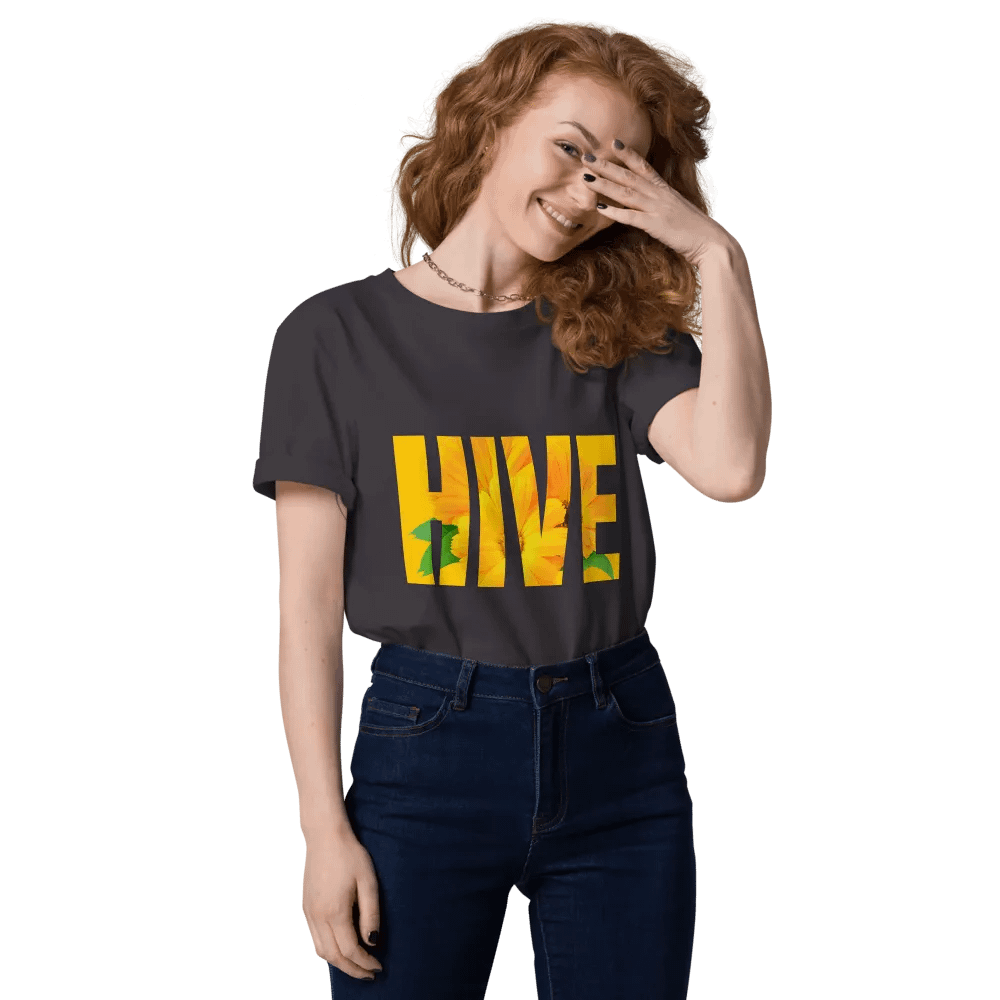Floral HIVE Organic Tee - 100% cotton product image (175)