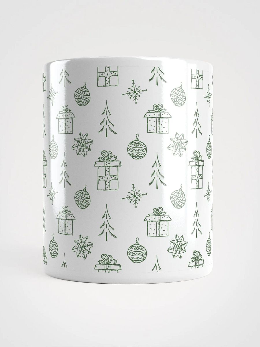 Festive Holiday Joy White Glossy Mug product image (5)
