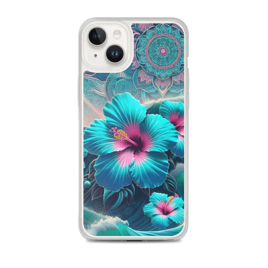 Tropical Hibiscus Mandala iPhone® Case product image (1)