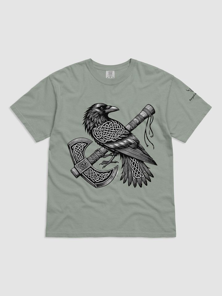 Forged In Valhalla: Raven of the Berserker Axe T-Shirt product image (98)