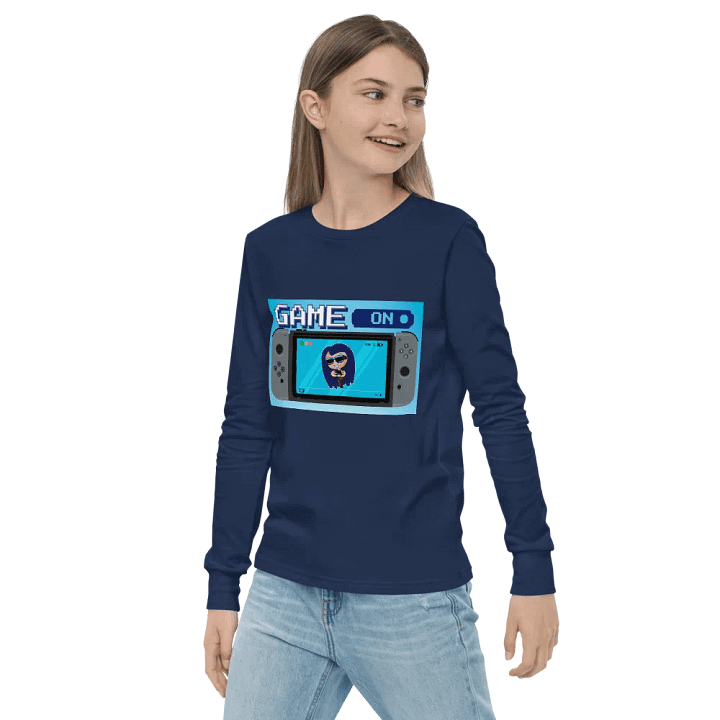 Youth Game On Long Sleeve Top product image (2)
