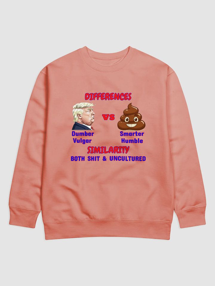 Differences & Similarity Caricature Sweatshirt product image (1)