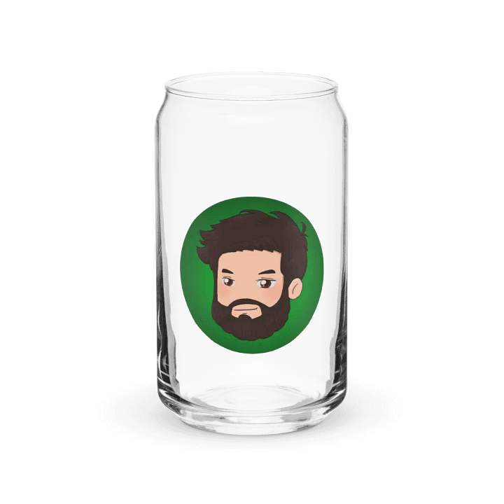 Trunks Green Can Shaped Glass product image (1)